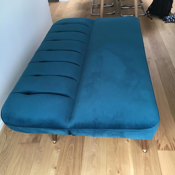 Image 1 of Schlafsofa aus Samt