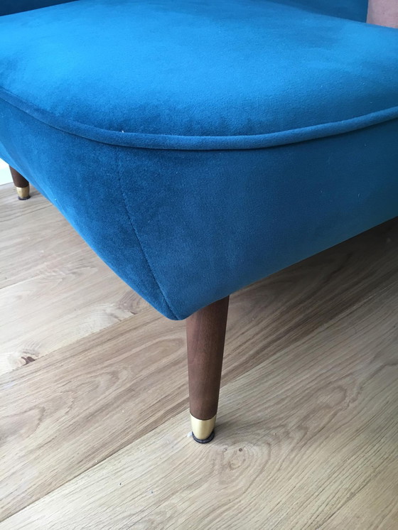 Image 1 of Schlafsofa aus Samt