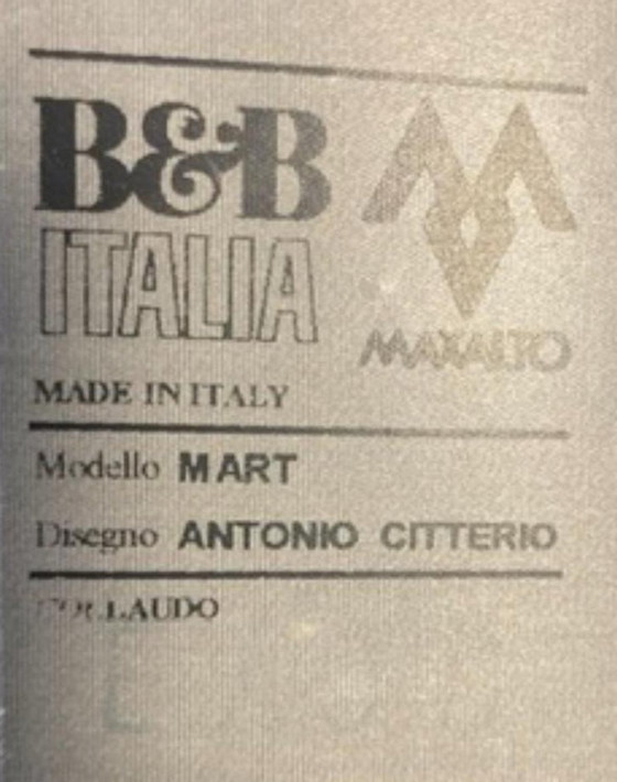 Image 1 of Mart-Sessel von Antonio Citterio für Bb Italia, 2003