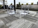 4x Kartell Victoria Ghost Stühle
