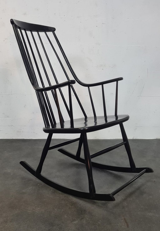 Vintage Schaukelstuhl Lena Larson 