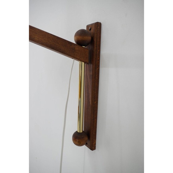 Image 1 of Verstellbare Wandlampe aus Kunststoff, Tschechoslowakei 1980