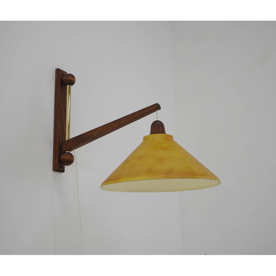 Image 1 of Verstellbare Wandlampe aus Kunststoff, Tschechoslowakei 1980