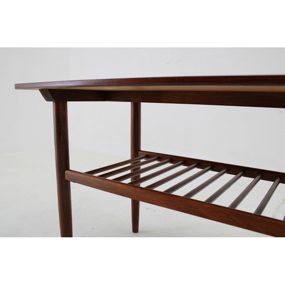 Image 1 of Vintage Couchtisch aus dänischem Teakholz, 1960er Jahre