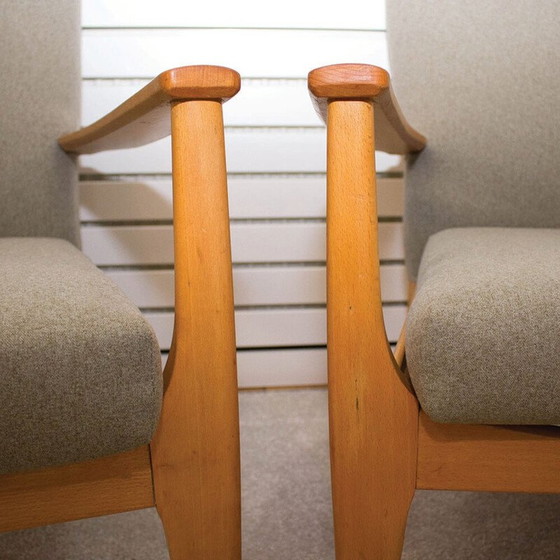 Image 1 of Britisches Modell PK9881023 Sessel aus der Parker Knoll Kollektion - 1960er Jahre