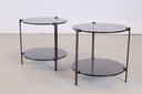 2x Ghyczy T79 Beistelltisch rund