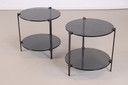 2x Ghyczy T79 Beistelltisch rund