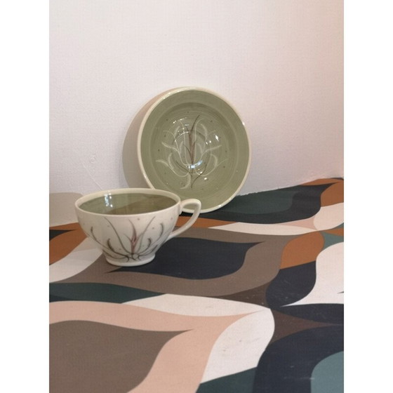 Image 1 of Vintage handbemalte Teetasse von Susie Cooper, England