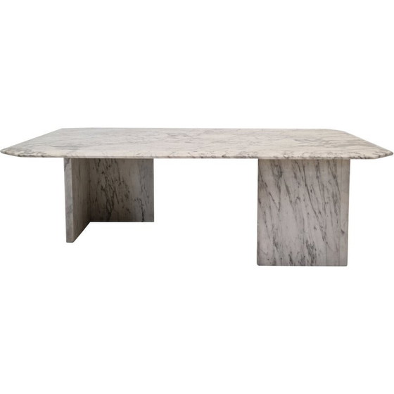 Image 1 of Vintage Marmor Couchtisch, Italien 1970er