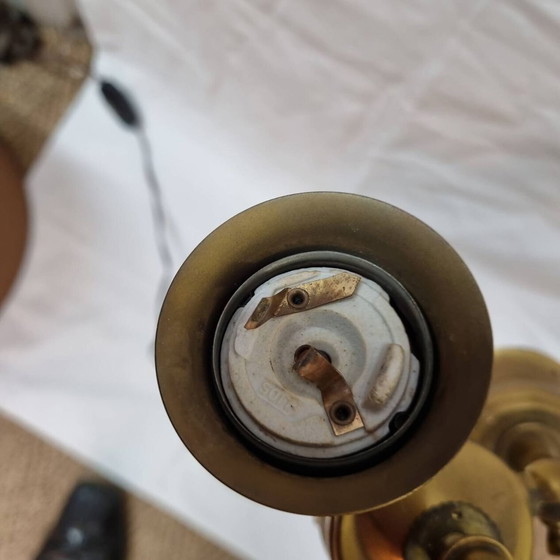 Image 1 of Keramische Lampe Von Jc Mallarmey, 1950