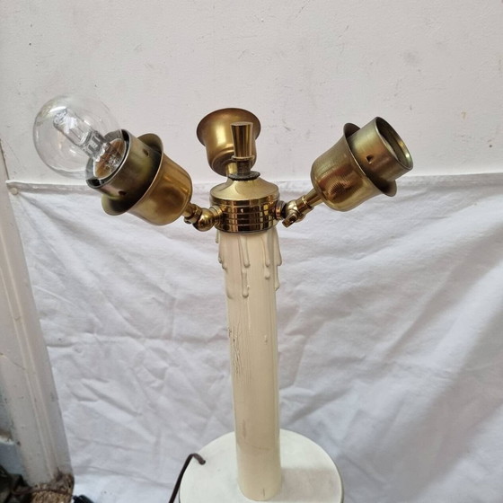 Image 1 of Keramische Lampe Von Jc Mallarmey, 1950