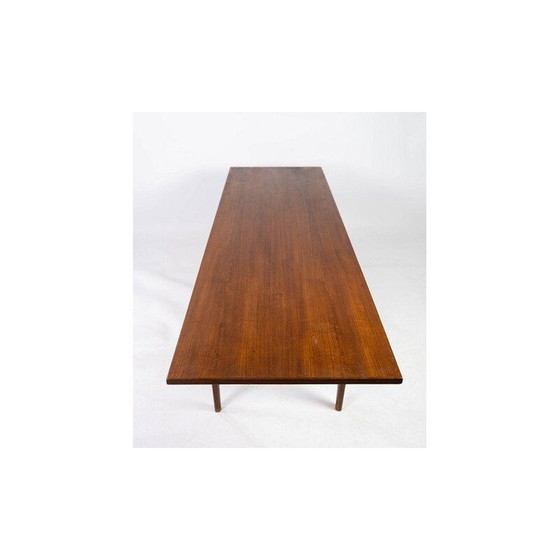 Image 1 of Vintage Teak Couchtisch mit Regal, Dänemark 1960