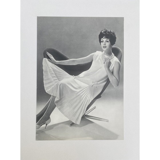 Image 1 of Altmodisches Foto von Seeberger für Pierre Cardin, 1961
