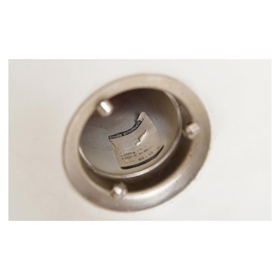 Image 1 of Vintage Kontrast Pendelleuchte aus gebürstetem Aluminium von Poul Henningsen für Louis Poulsen, Dänemark 1960