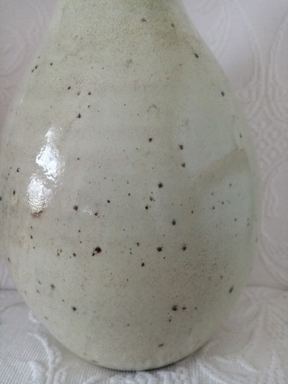 Image 1 of Vase Keramik Monochrom Holländisch Herman Zaalberg 50S (25.50Cm)