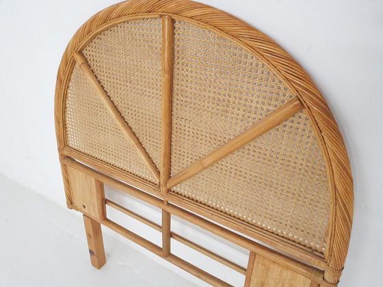 Image 1 of Mid-Century Rattan Kopfteil, 1970'S