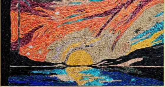 Image 1 of Imagination – Schilderungen mit gelochtem Juteseil