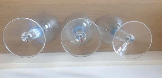 Image 1 of 3x Vintage Weinglas
