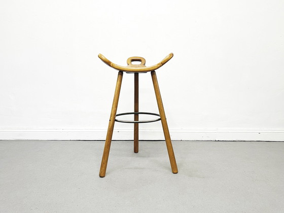 Image 1 of 5x Confonorm Barhocker Modell „Marbella“ von Sergio Rodrigues