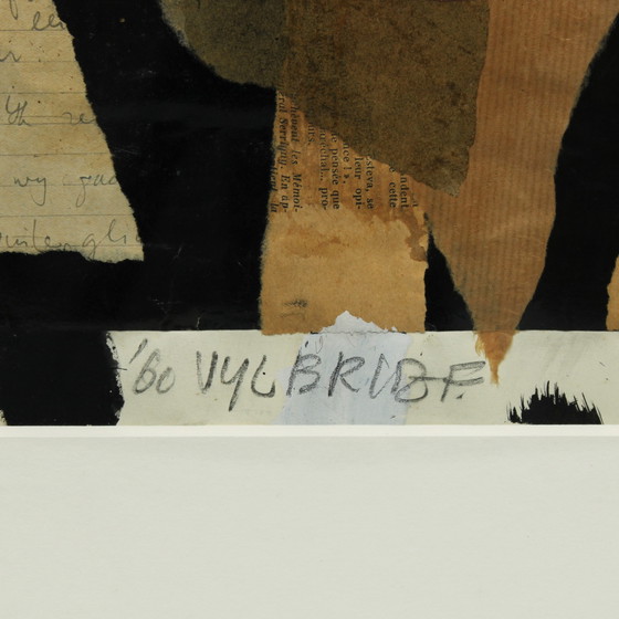 Image 1 of Ernst Vijlbrief, „Special Delivery“ 1960, Collage/Mischtechnik