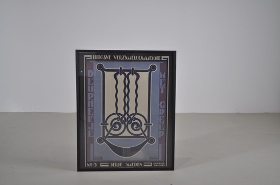 Image 1 of Schöner gerahmter Schuldruck/Werbedruck NR5