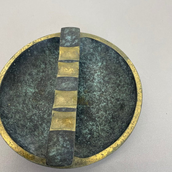 Image 1 of Österreichischer Dreibein-Aschenbecher aus Messing, 1950er Jahre