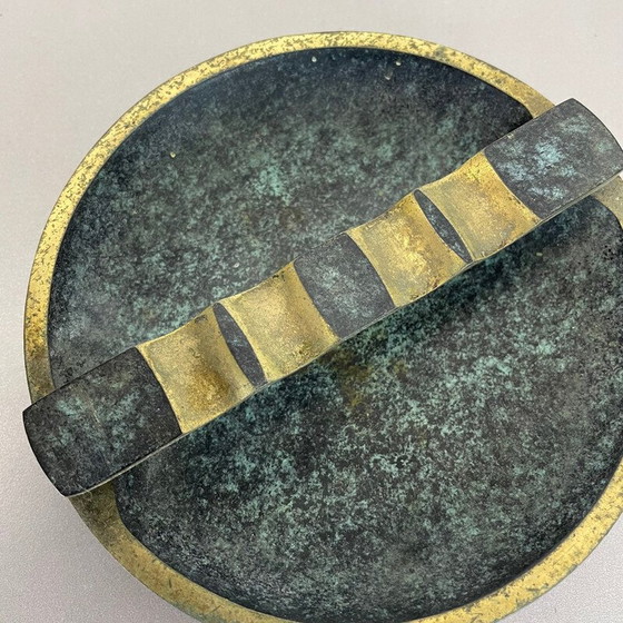 Image 1 of Österreichischer Dreibein-Aschenbecher aus Messing, 1950er Jahre