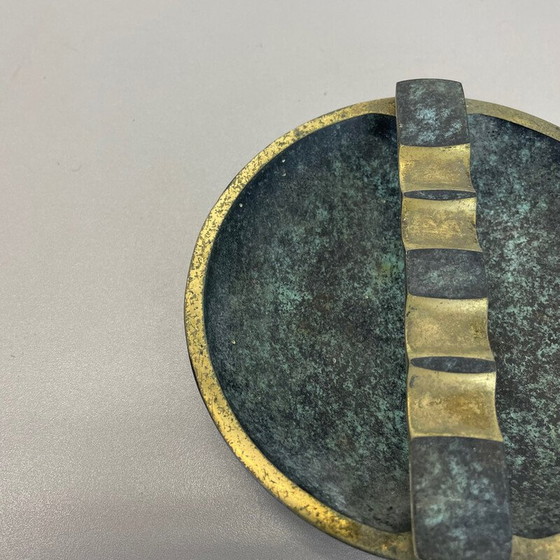 Image 1 of Österreichischer Dreibein-Aschenbecher aus Messing, 1950er Jahre