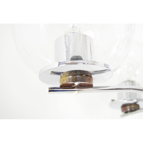 Image 1 of Vintage-Kronleuchter aus Glas, Tschechoslowakei 1960