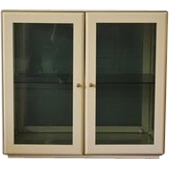 Image 1 of Vintage-Vitrine aus lackiertem Holz und Glas, Italien 1970