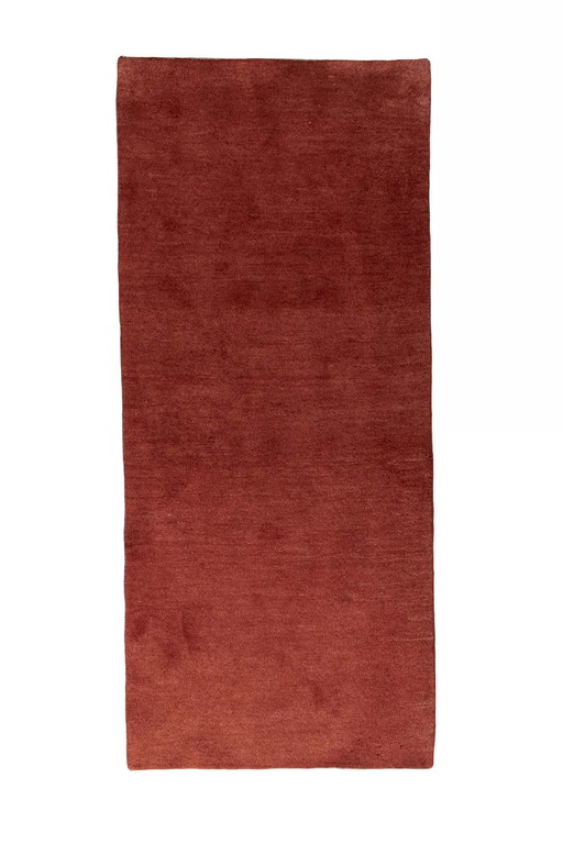 Handgeknüpfter Gabbeh Loribaft – 191 X 84 Cm – Zeitlose Eleganz In Rot