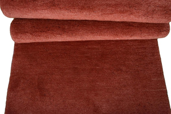 Image 1 of Handgeknüpfter Gabbeh Loribaft – 191 X 84 Cm – Zeitlose Eleganz In Rot