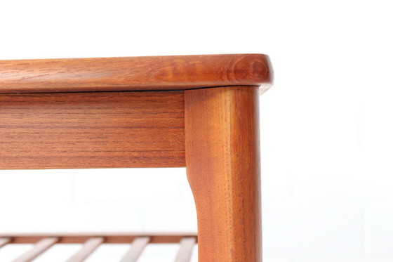 Image 1 of Henning Kjaernulf for Vejle Møbelfabrik coffee table / side table with shelf