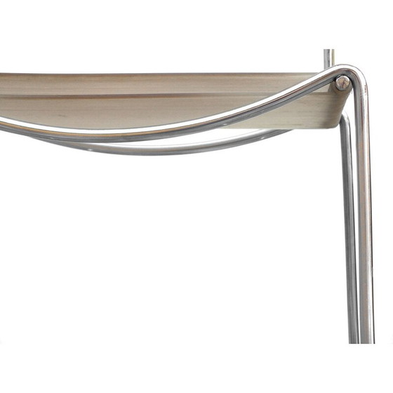 Image 1 of Vintage "Spaghetti" Hocker aus Chromstahl und PVC-Kunststoff von Giandomenico Belotti für Alias, Italien 1970
