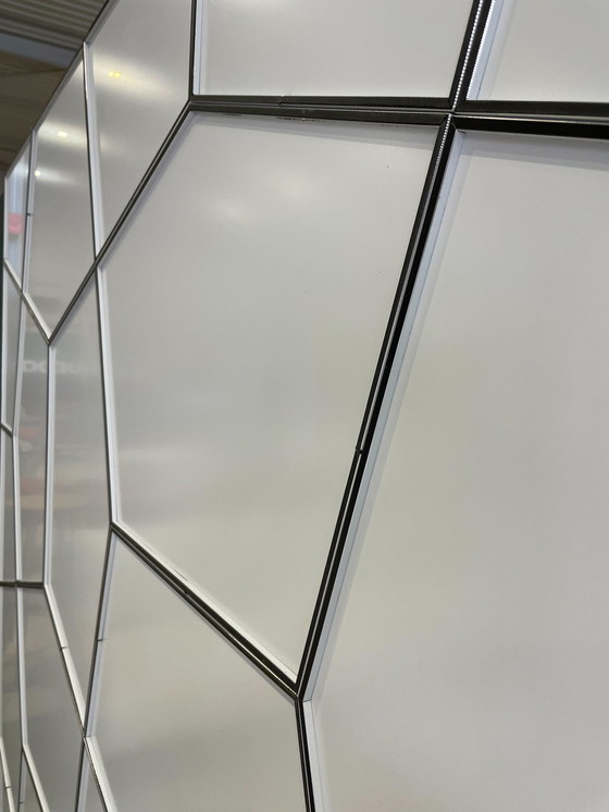 Image 1 of Bücherregal mit Muster, Entwurf Alfredo Haberli für Quodes