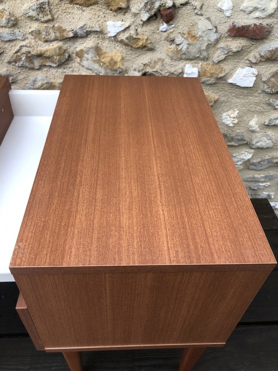 Image 1 of Mid-Century, Vintage Nachttische, 2er-Set, 1960er