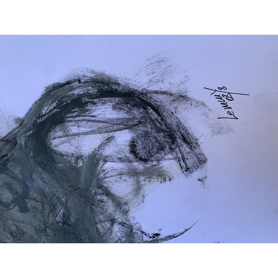 Image 1 of Vintage-Gemälde Corps 5 von Lemmy Gonthier, 2014