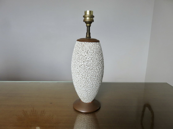 Image 1 of Jean Besnard's Keramik-Lampe, Stil Primavera, Frankreich, 1960