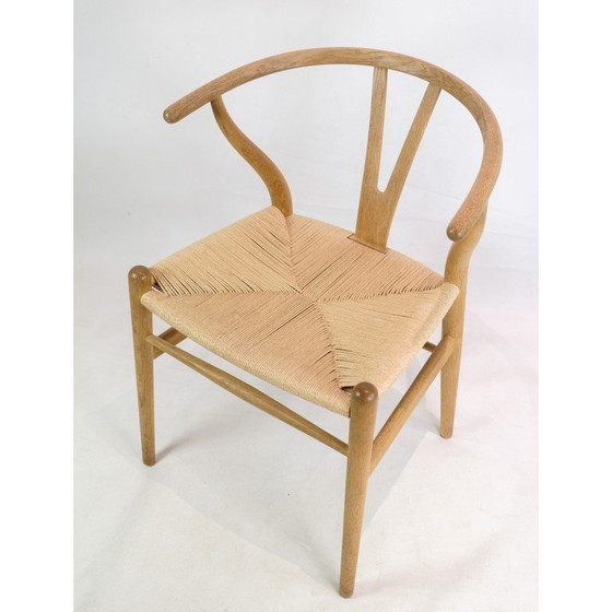 Image 1 of 4 Stühle Modell Ch24 aus Eichenholz von Hans J. Wegner, 1950