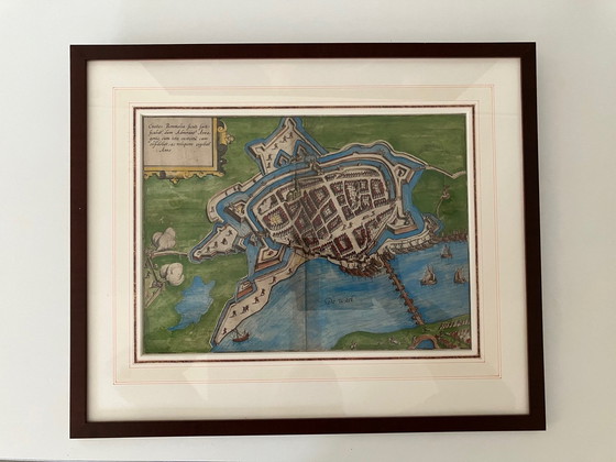 Image 1 of 1625 Historische Karte von Zaltbommel