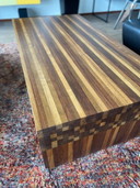 Leolux Couchtisch Holz