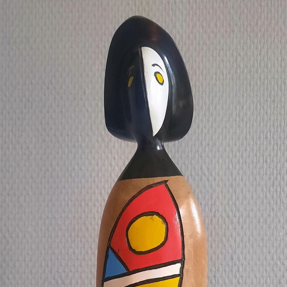 Image 1 of Bemalte Holzfigur von Frank Coronado