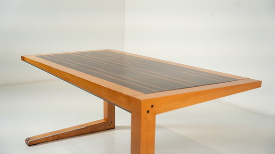 Image 1 of Mid-Century Schreibtisch und passender Stuhl von Massimo Scolari für Giorgetti, Italien, 1990er Jahre