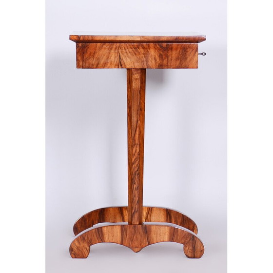 Image 1 of Vintage Biedermeier Beistelltisch in Nussbaum, Österreich 1820er Jahre