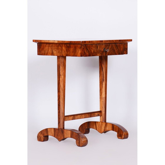 Image 1 of Vintage Biedermeier Beistelltisch in Nussbaum, Österreich 1820er Jahre