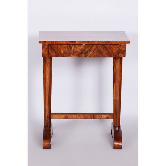 Image 1 of Vintage Biedermeier Beistelltisch in Nussbaum, Österreich 1820er Jahre