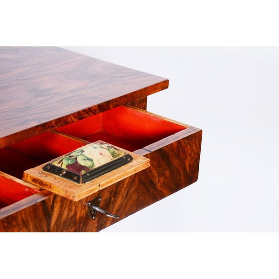 Image 1 of Vintage Biedermeier Beistelltisch in Nussbaum, Österreich 1820er Jahre