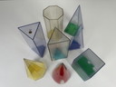 8x alte geometrische Formen