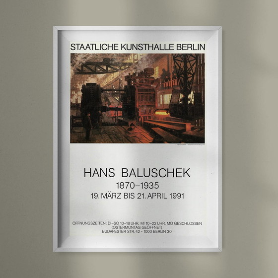 Image 1 of Baluschek, Hans Original Ausstellungsplakat poster