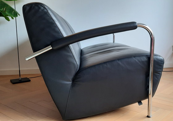 Image 1 of Leolux 2,5-Sitzer Sofa schwarz